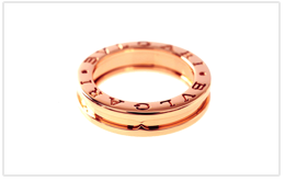 二手B-ZERO1 K18玫瑰金戒指