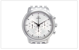 二手OMEGA DE VILLE 碟飛系列 PRESTIGE腕表 白色錶面