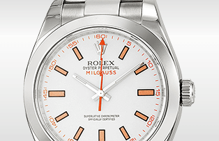 勞力士 ROLEX MILGAUSS 116400 白色錶盤指南
